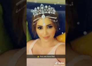 نسرين طافش قدام مرايتها تيك توك