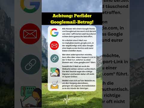 Dein Googlemail Konto Neue Betrugsmasche Googlemail