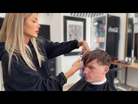 Slow Precise Fade Haircut ASMR Barber Process Victoria