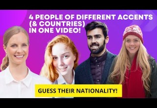 Intense English Listening Practice 4 People Of Different Accents Countries In One Video Q A