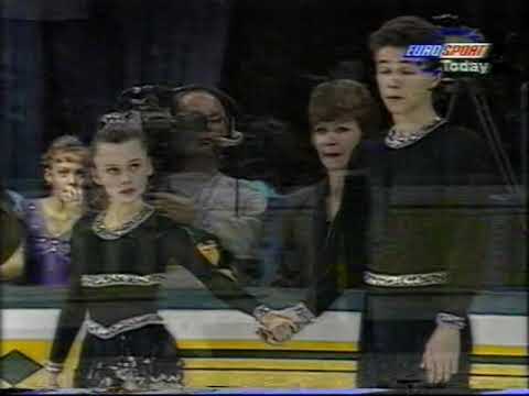 Olga Bogouslavska Juri Salmonov LAT 1996 World Figure Skating Championships Short Program