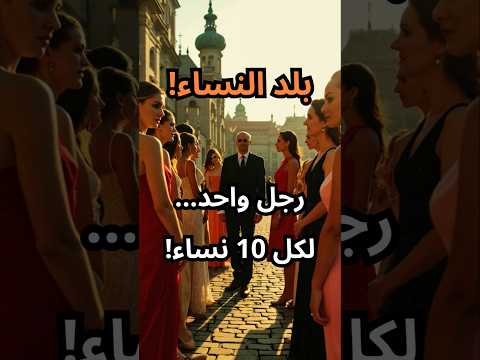 بلد النساء حيث الرجل عملة نادرة وفرص الزواج لا ت صدق