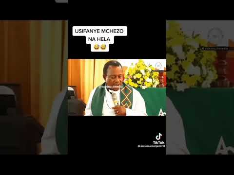 USIFANYE MCHEZO NA HELA BY MCHUNGAJI HANANJA USIFANYE MCHEZO NA HELA BY MCHUNGAJI HANANJA