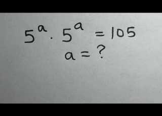 Solve For A In This Nice Algebra Equation Math Olympiad Mathematics