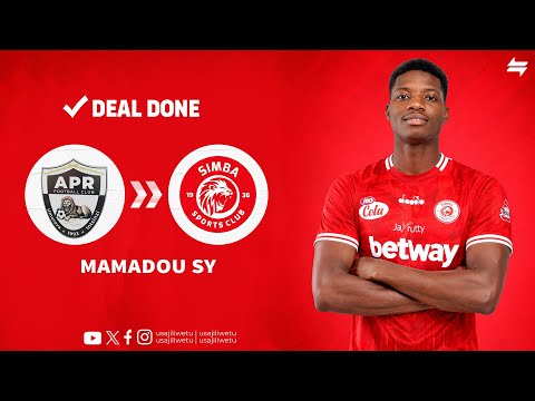 𝗗𝗘𝗔𝗟 𝗗𝗢𝗡𝗘 SIMBA SC AMEKAMILISHA USAJILI WA MSHAMBULIAJI HATARI MAMADOU SY