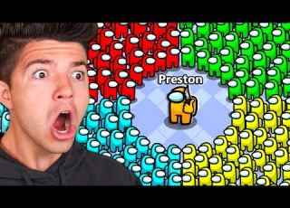 1 Impostor Vs 199 Crewmates In Among Us Insane