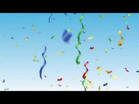 Party Background And Confetti Video HD Celebration Animation For Events Festivals And Special