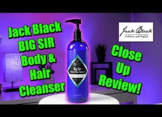  Jack Black Big Sir Body Hair Cleanser Close Up Review