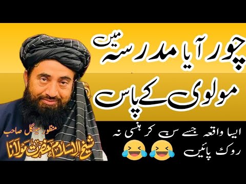 چور آیا مولوی صاحب کے پاس MOLANA MANZOOR MENGAL SHB MS MEDIA