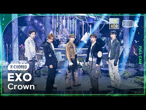 K Choreo 8K HDR 엑소 직캠 Crown EXO Choreography 공간음향 Ver MusicBank 260123