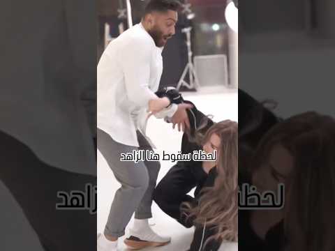 تامر حسني وهنا الزاهد من كواليس إعلان مستشفى الناس تامر حسني وهنا الزاهد من كواليس إعلان مستشفى الناس