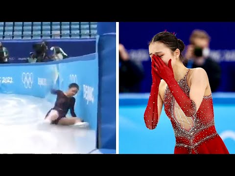 Chinese Fans Are Attacking This US Born Figure Skater Who Chose To Compete For China Then Fell