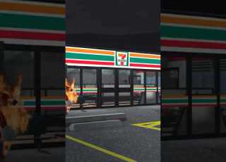 SMG4 Mario In 7 Eleven Store At The Dead Of Night
