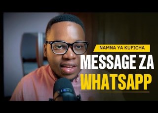  Namna Ya Kuficha Message Whatsapp