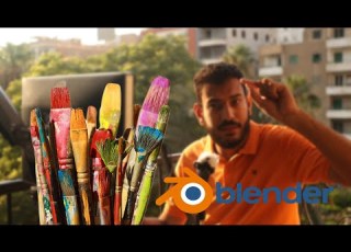 Grease Pencil الرسم ببلندر