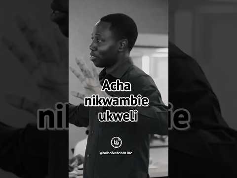 Kinachokufelisha Sio Watu Wanaokukataa Ni Kuwashikilia Hao Na Kuwaacha Wanaokukubali Joel Nanauka