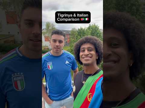 Tigrayan X Italienisch Erritrea Italy Tigrinya Italienisch Italienisch Erytrean äthio