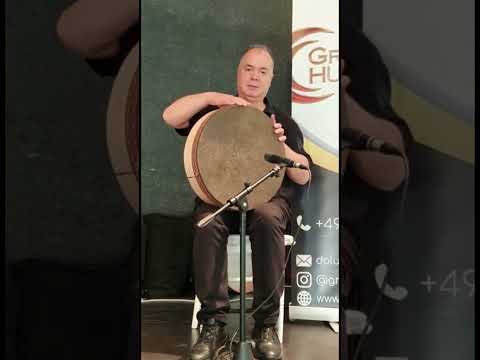 Professional Deep Bendir With Cymbals FTB 513Z