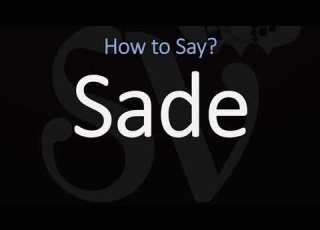 How To Pronounce Sade CORRECTLY