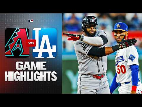 D Backs Vs Dodgers Game Highlights 3 27 26 MLB Highlights