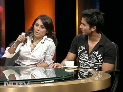 Behind The Scenes Rani Shahid At NDTV