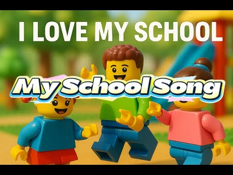 My School Song丨Fun Kids English Song Learn English With A Song