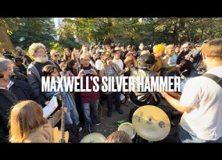 Maxwell S Silver Hammer Live Beatles Tribute Strawberry Fields NYC John Lennon 85th Birthday