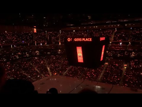 2024 Edmonton Oilers Home Opener Intro And Player Introductions
