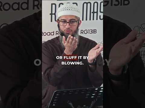 How To Do Perform Tayyamum Dry Ablution