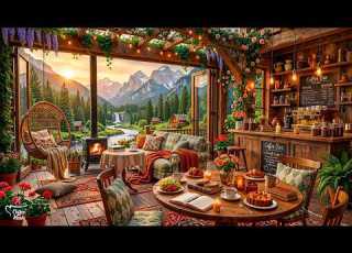  Warm Jazz Moutain In Cabin Soft Relax Music With Fireplace To Melt Stress And Refresh Your Spirit