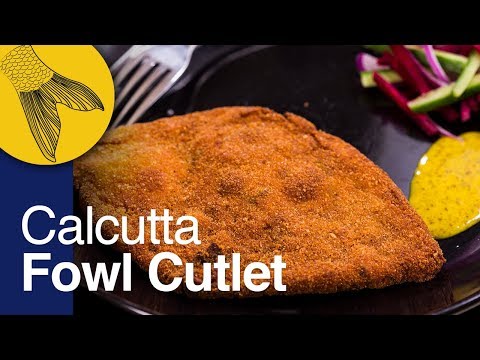 Chicken Cutlet Or Fowl Cutlet Recipe Calcutta Style Durga Pujo Special Kolkata Street Food