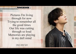 JUNGKOOK 전정국 PAPER HEARTS Lyrics Original Song Tori Kelly