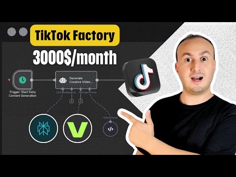 Create Viral TikTok Videos And Make Money With VEED And N8n