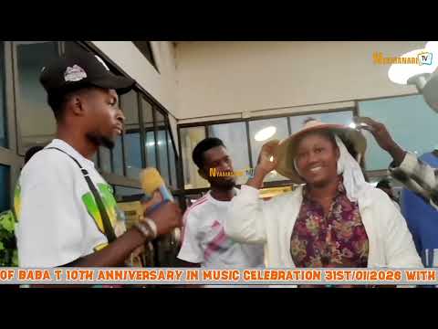 Welcoming Aisha Ghana Special Guest Artist Baba T 10th Anniversary In Music Celebration