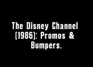  The Disney Channel 1986 Promos And Bumpers