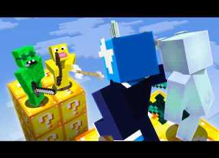 We Tried 2v2 Lucky Block Towers