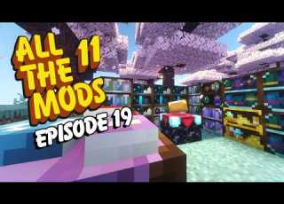 ATM 11 Starting Apotheosis Max LVL Apothic Enchanting Ep 19 Minecraft Mod Pack