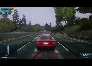  NFS MOST WANTED 2012 Red Maserati Free Run Video