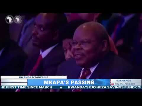 President Kagame Mourns Former Tanzanian President Mkapa