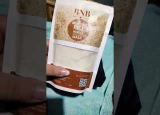  BNB Rice Glow Kit Best Organic Skin Care Products Youtubeshorts Amazing Salon Shorts