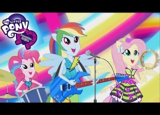 My Little Pony Equestria Girls Shine Like Rainbow Official Music Video