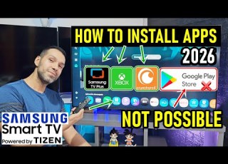 HOW TO INSTALL APPS IN YOUR SAMSUNG SMART TV Google Play Store Not Possible