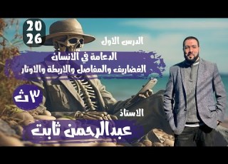  محاضرة الغضاريف والمفاصل والاربطة والاوتار 3ث 2026