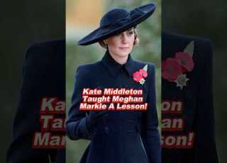 Kate Middleton Taught Meghan Markle A Lesson Kate Meghan Charlotte Royal