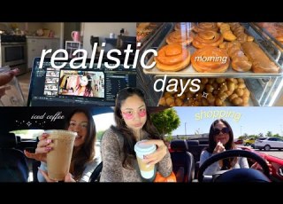  REALISTIC DAYS IN MY LIFE VLOG Just A Girl Trying To Balance Life SHOPPING BUSY WEEKEND
