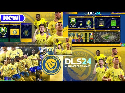 تثبيت لعبة دريم ليجا مود نادي النصر السعودي بأحدث الاطقم والانتقالات AL NASSER FC EDITION