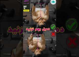 اجرای صحیح دمبل فلای سینه