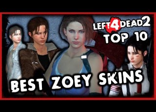  Left 4 Dead TOP 10 BEST ZOEY SKINS 2022 Edition