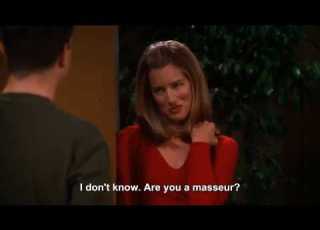  Friends Ross Massages The Hot Girl S Dad