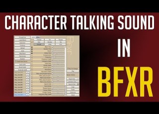  How To Create Character Talking Blip Sound Effects In BFXR For Classic Style Games